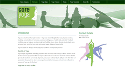 Desktop Screenshot of coreyoga.net